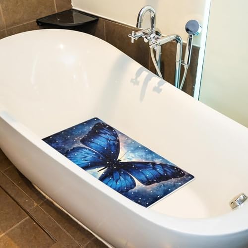 Bath Tub Shower Mat, Washable Bathtub Floor Mats, Suction Cups and Drain Holes - Image 5