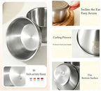 6 Pack 2.7oz Leakproof Salad Dressing Containers To Go, Reusable Stainless - Image 3