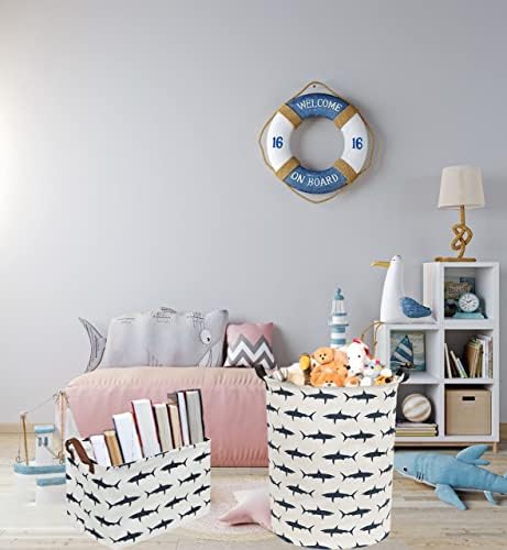 Rectangular Shark Basket, Kids Basket - Image 3