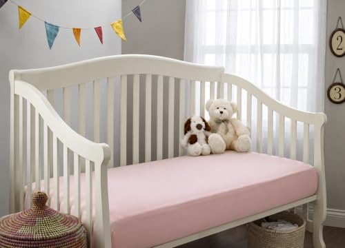 American Baby Company Cotton Fitted Crib Sheet 52x28 - Image 4
