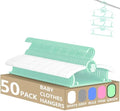 Baby Clothes Hangers 50 Pack, Plastic Kids Hangers Space Saving by HGYZE
