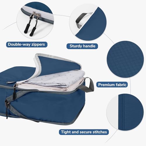 CherryNow 7 Set Compression Travel Packing Cubes - Image 4