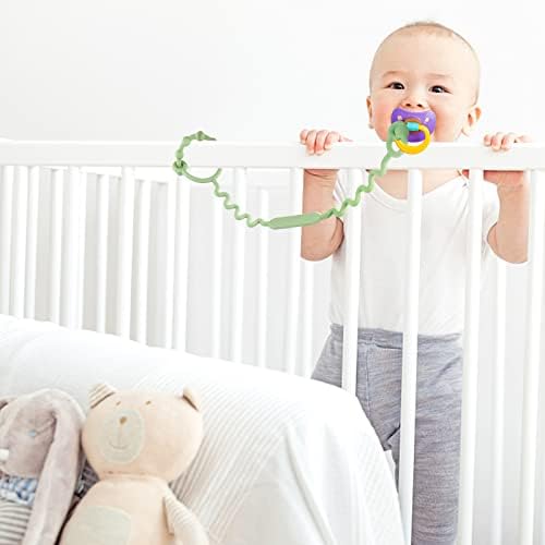 Toy Straps for Baby, 5 Pack Silicone Toy Straps for Stroller, Toy Safety Straps - Image 3