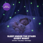 Bollepo Purple Bed Canopy for Girls - Image 5