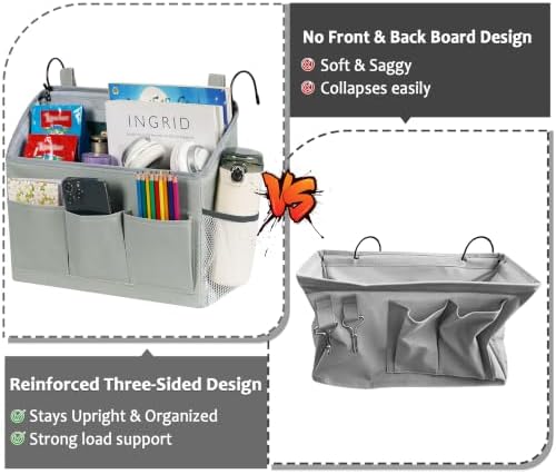 Loghot Bedside Caddy Organizer Bed Storage Bag - Image 4