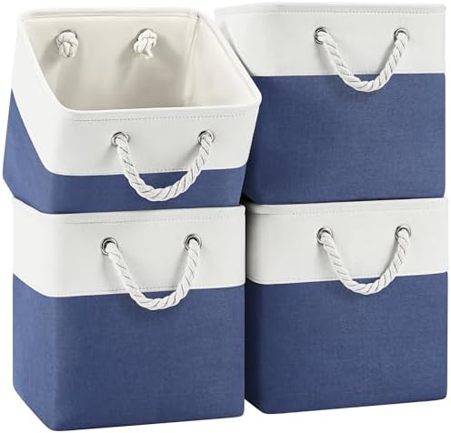 Patvingot 11-Inch Fabric Cube Storage Bins by Patvingot