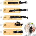 Footrest Compatible with Hook on Chair, Bamboo Footrest Compatible with Fast - Image 6