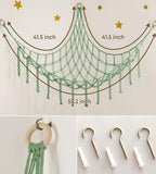 mirolam Stuffed Animal Hammock Corner Net - Image 6