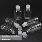 Jnnzzggu 40 Pack 2 Oz Plastic Refillable Bottles - Image 3