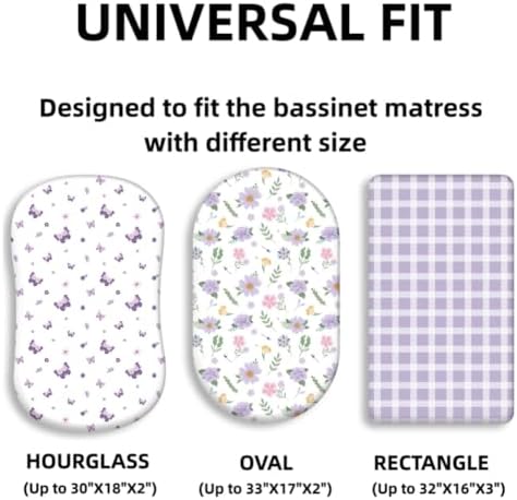 4 Pack Butterfly Baby Crib Sheets - Image 2