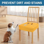 Smiry Waterproof Seat Covers for Dining Room Chairs - Image 6