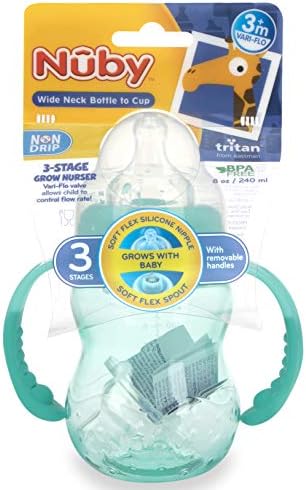 Nuby 3 Stage Tritan Wide Neck Grow - Image 6