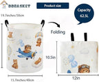 Kids Laundry Basket Bear Hamper - Image 2