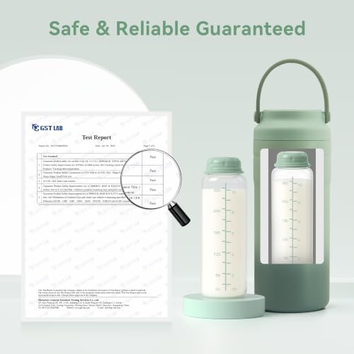 11oz Breastmilk Storage Bottles, Compatible - Image 4