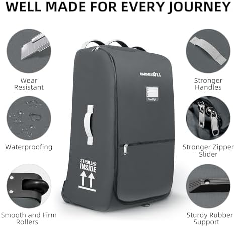 CARAMBOLA Stroller Bag for Airplane, Travel Bag - Image 3