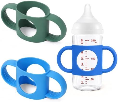 BUSOHA 2 Pack Silicone Sleeves for Pigeon Silicone Baby Bottle by BUSOHA