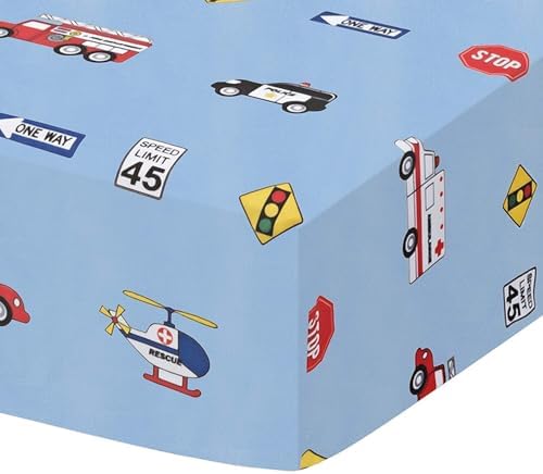 EVERYDAY KIDS 4 Piece Boys Crib Bedding Set - Image 4