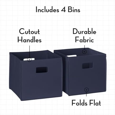 RiverRidge Folding Storage Bins - Image 4