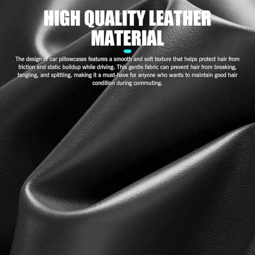 Shakas 2 PCS Cars Headrest Covers, Full Wrap-around Non-marking Fit - Image 3