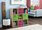 ClosetMaid Cubeicals 9 Cube Storage Shelf Organizer Bookshelf, Square Shape - Image 2