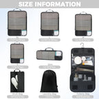 BAGAIL 4 Set/6 Set/8 Set Compression Packing Cubes Travel Accessories - Image 2