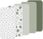 Hahafelt 5 Pcs Waterproof Changing Pad Liner by Hahafelt
