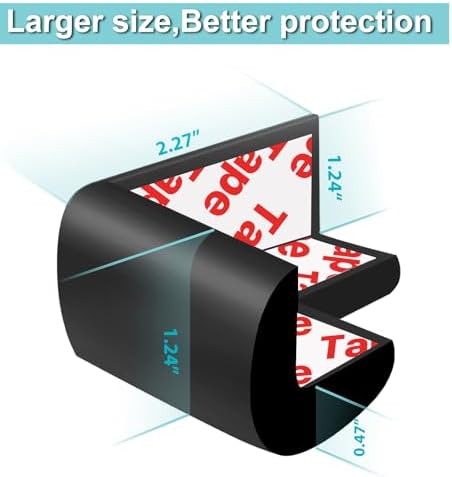 12 Pack Soft Corner Protector Baby Proofing Edge and Corner Guards - Image 3