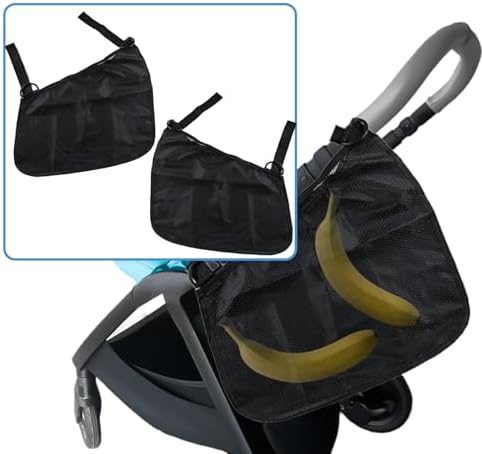 2 Pack Universal Side Sling Stroller Organizer - Image 6