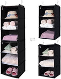 GRANNY SAYS 6-Shelf Hanging Closet Organizer, Foldable Storage by GRANNYSAYS