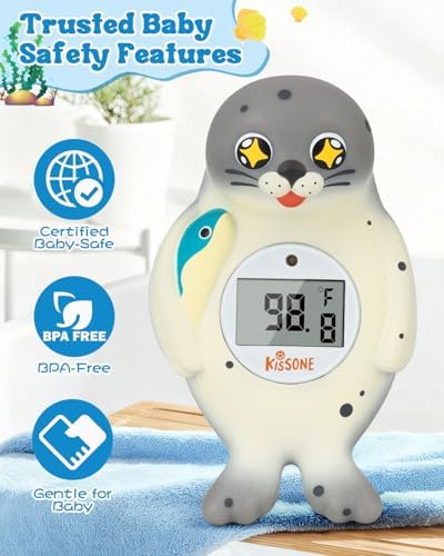 Baby Bath Thermometer Digital for Water Temperature – Fast & Accurate °F/°C - Image 5