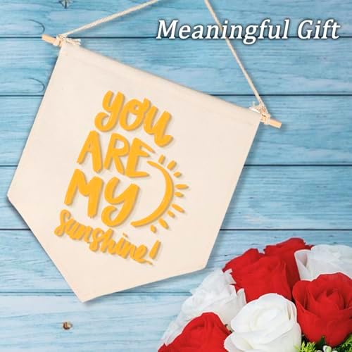 1/3/10Pcs Blank Wall Canvas Banners-Decorative DIY Wall Decor, Baby Shower - Image 5