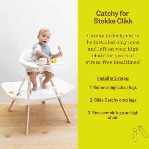 CATCHY - Food Catcher - Compatible - Highchair Sold Separately - Baby & Toddler - Image 5