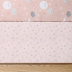 The Peanutshell New Moon 3-Piece Baby Girl Crib Bedding Set - Image 3