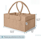 Mr. Pen- Baby Diaper Caddy Organizer, Earthy Clay - Image 2