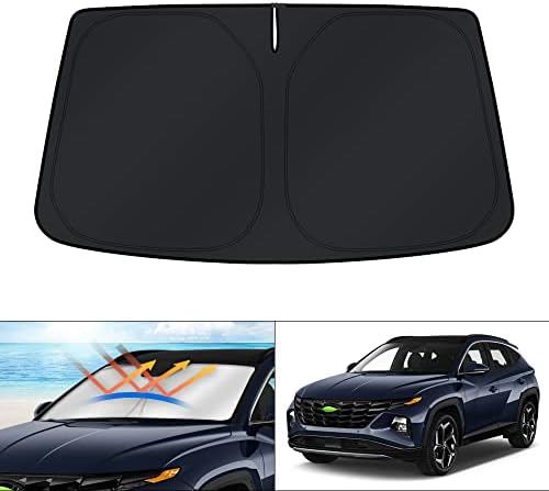 KUST Windshield Sun Shade for Hyundai Tucson Accessories 2016-2025 2026 Window by KUST
