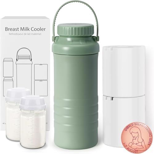 Portable Breast Milk Cooler Bottle by LazyshineLazySunshine