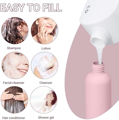 8.8oz Travel Essentials Shampoo Bottles - Image 2