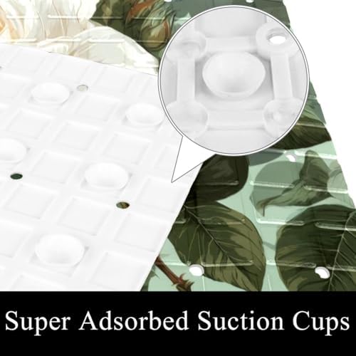 Shower Mat Non Slip 26.8 x 15.1 Inches, Non Slip Bath Mat - Image 3