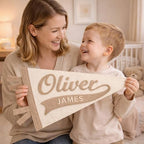 Custom Name Felt Pennant Flag, Baby Name Sign - Image 5