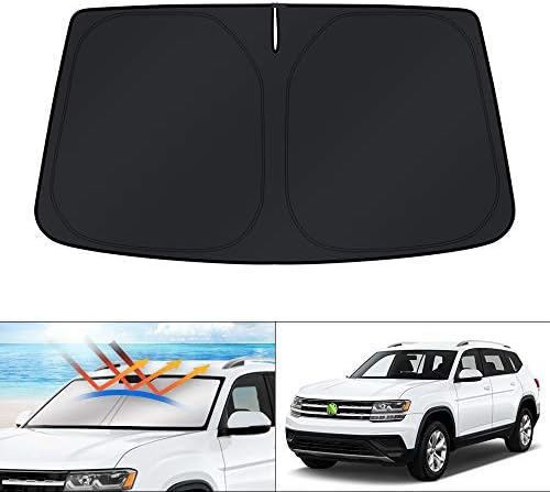 KUST Windshield Sun Shade for Volkswagen Atlas Accessories 2018-2024 2025 2026 by KUST