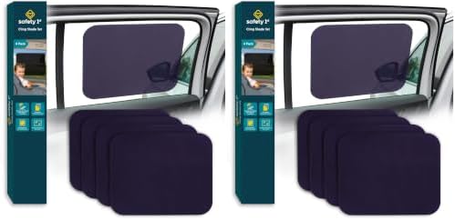 Safety 1st Cling Car Window Shades, 4 Pieces by Safety1st