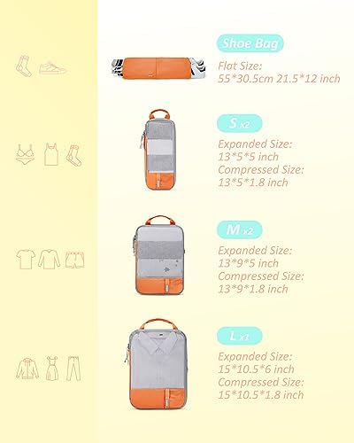 BAGSMART Compression Packing Cubes - Image 2
