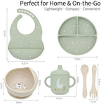 Little Rawr Baby Led Weaning Bundle, 100% Silicone Baby Feeding Set Includes - Image 5