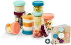 Babymoov Babybols Glass Storage Jars Multiset, 4x4oz + 4x8oz by Babymoov