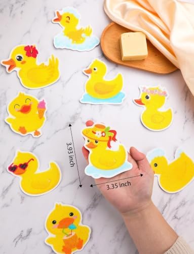 26Pcs Non Slip Bathtub Stickers, Cute Duck Stickers - Image 2