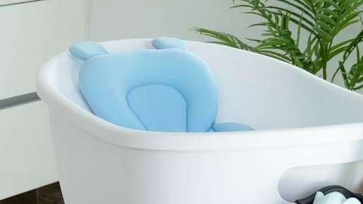 Babu Baby Bath Support Pillow, Ergonomic Design, Quick-Drying Fabric, Available by BabuBath