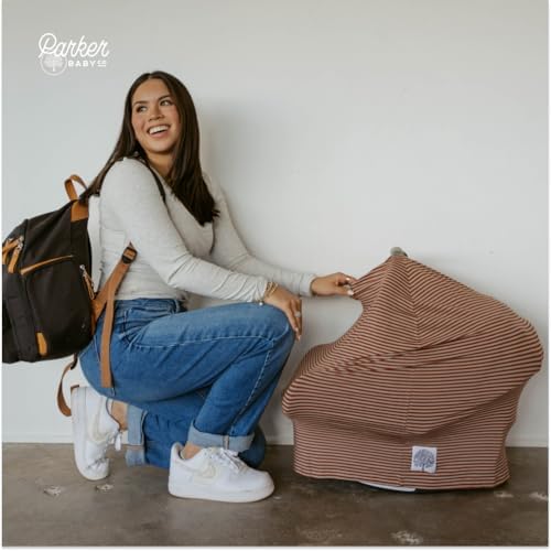Parker Baby Co. Multi-Use Cover: Carseat Cover, Nursing Cover - Image 6