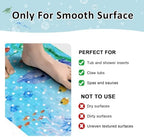 Topotdor Kids Bathtub Mat Non Slip, Tub Mat - Image 4