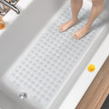 HITSLAM Bath Mat for Tub, Non Slip Bathtub Mat, 40 x 16 Inch Extra Long Bath by HITSLAM