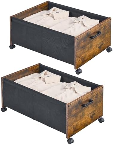 FOUCSSOMEI Under Bed Storage by FOUCSSOMEI